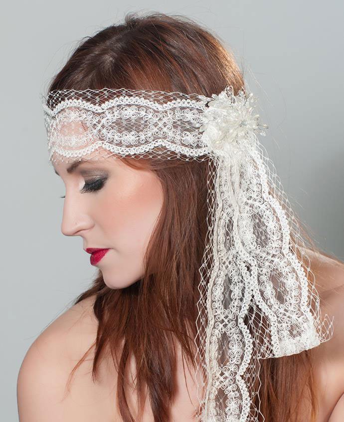 Banda novia encaje 150